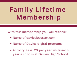 Family Lifetime Membership