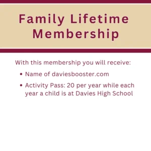 Family Lifetime Membership